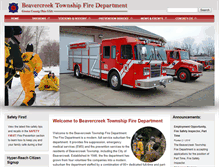 Tablet Screenshot of beavercreekfire.org